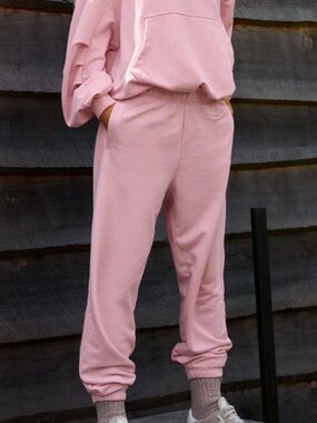 Aerie Relaxed Pink Jet Setter Jogger Pants Size Large, NWT